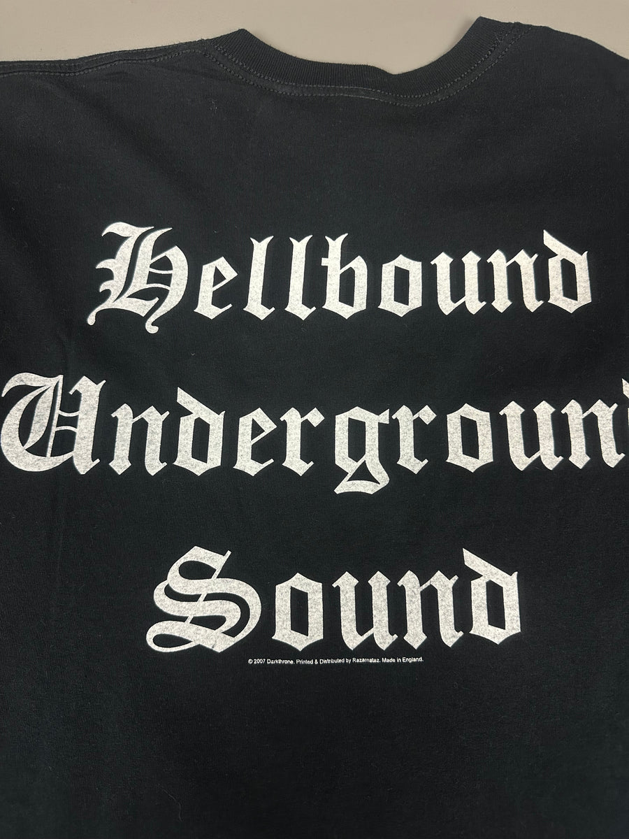 Darkthrone 2007 Hellbound Underground Sound T-Shirt