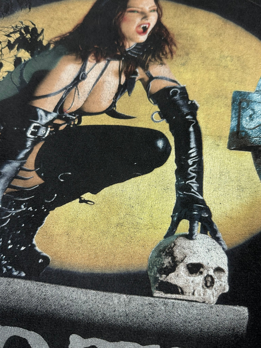 2000年ヴィンテージのクレイドル・オブ・フィルス「ヴィガー・モーティス」Tシャツ