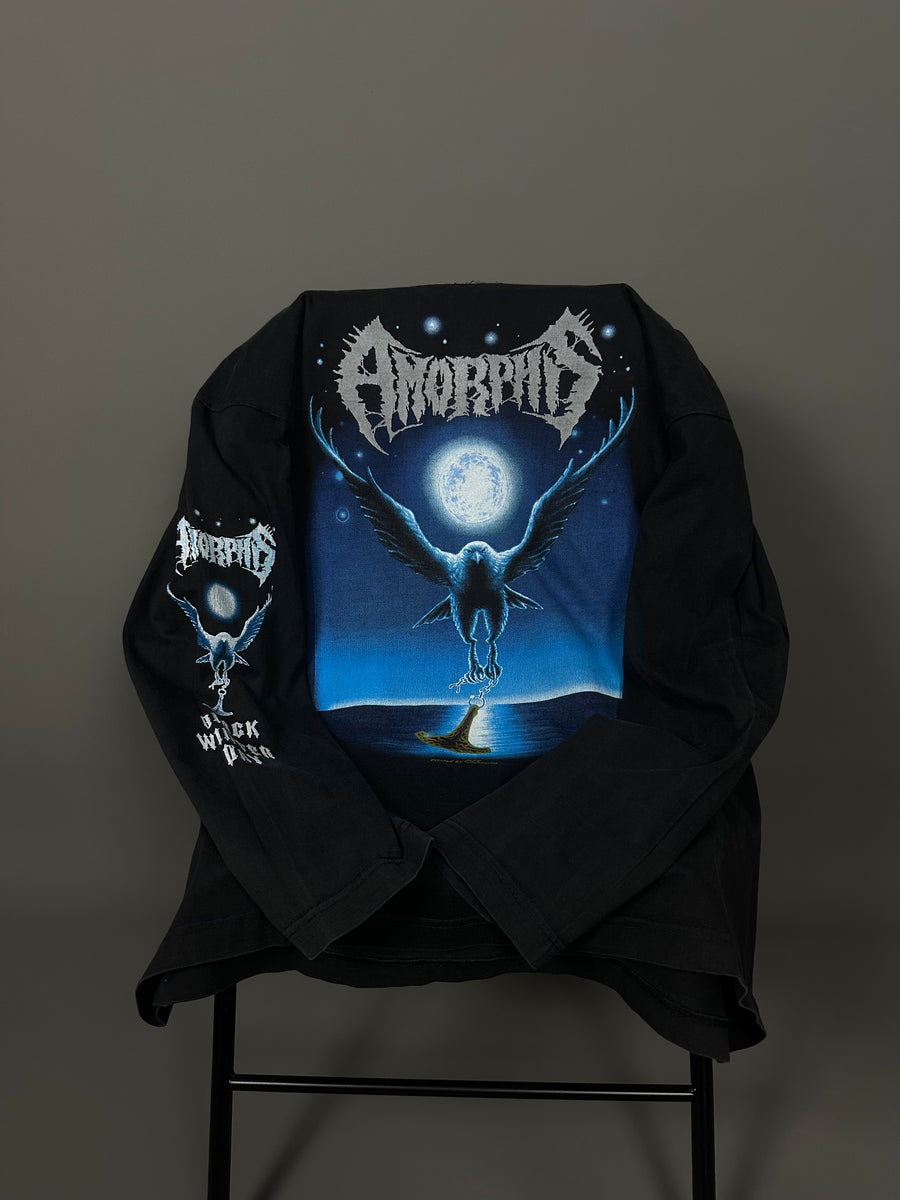 ヴィンテージ 1994 アモルフィス ブラック ウィンター デイ ロングスリーブ