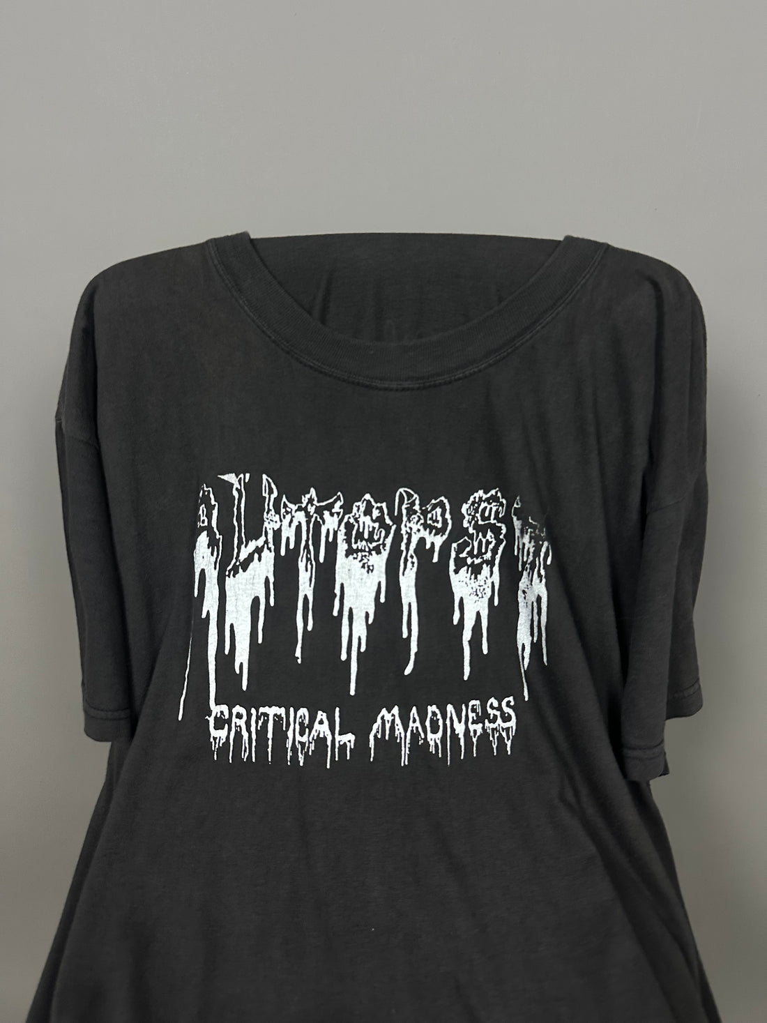 Vintage 1990s Autopsy Critical Madness T-Shirt