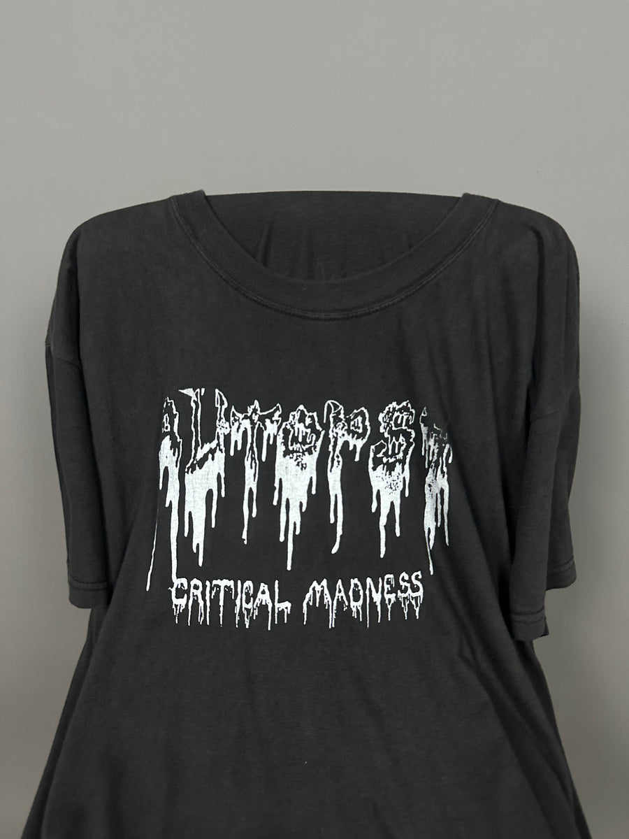 Vintage 1990s Autopsy Critical Madness T-Shirt