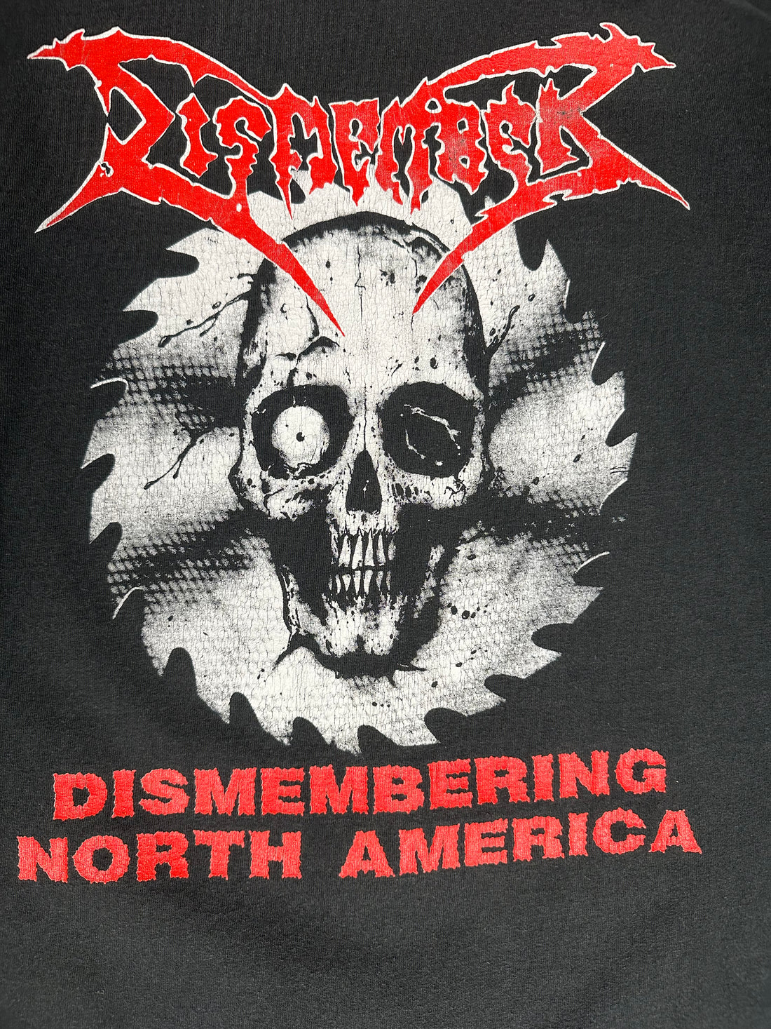 ヴィンテージ 1993 ディスメンバー 北米ツアー ロングスリーブ