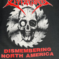 ヴィンテージ 1993 ディスメンバー 北米ツアー ロングスリーブ