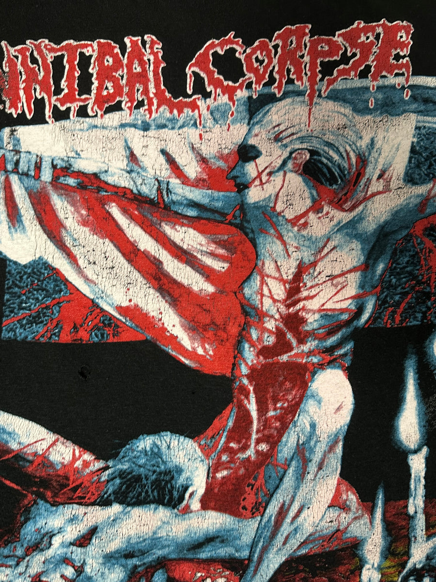 Vintage 1993 Cannibal Corpse Easter Festivals T-Shirt