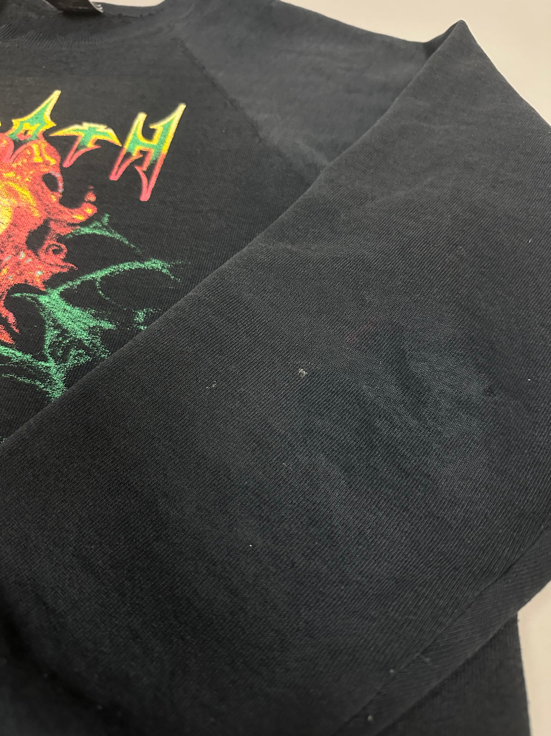 Vintage 1990 Morgoth Gore And Agony Over Europe Sweater