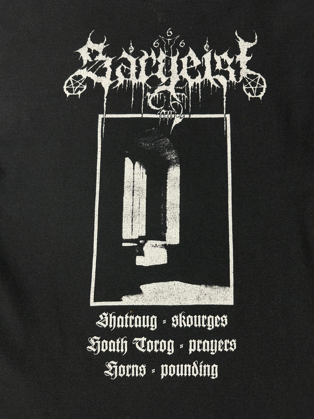 サーガイスト 2005 凶悪な道の弟子 Tシャツ