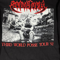 ヴィンテージ 1992 セパルトゥラ サード・ワールド・ポッセ ロングスリーブ