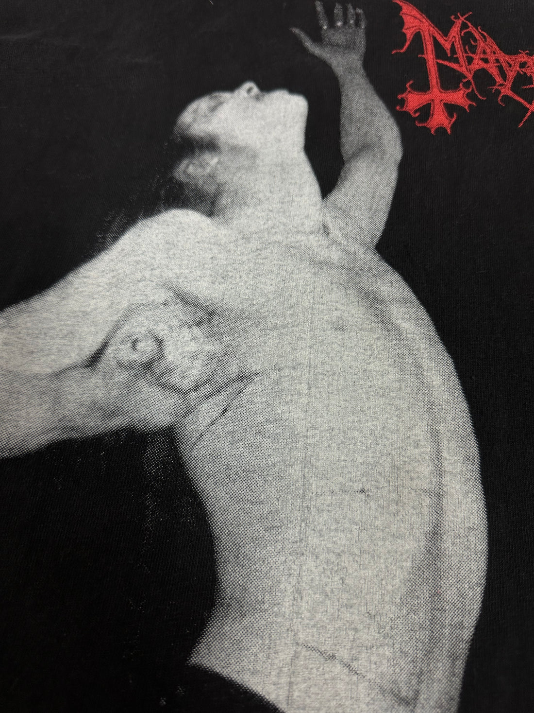 Vintage 1990s Mayhem Morbid Ghoul T-Shirt