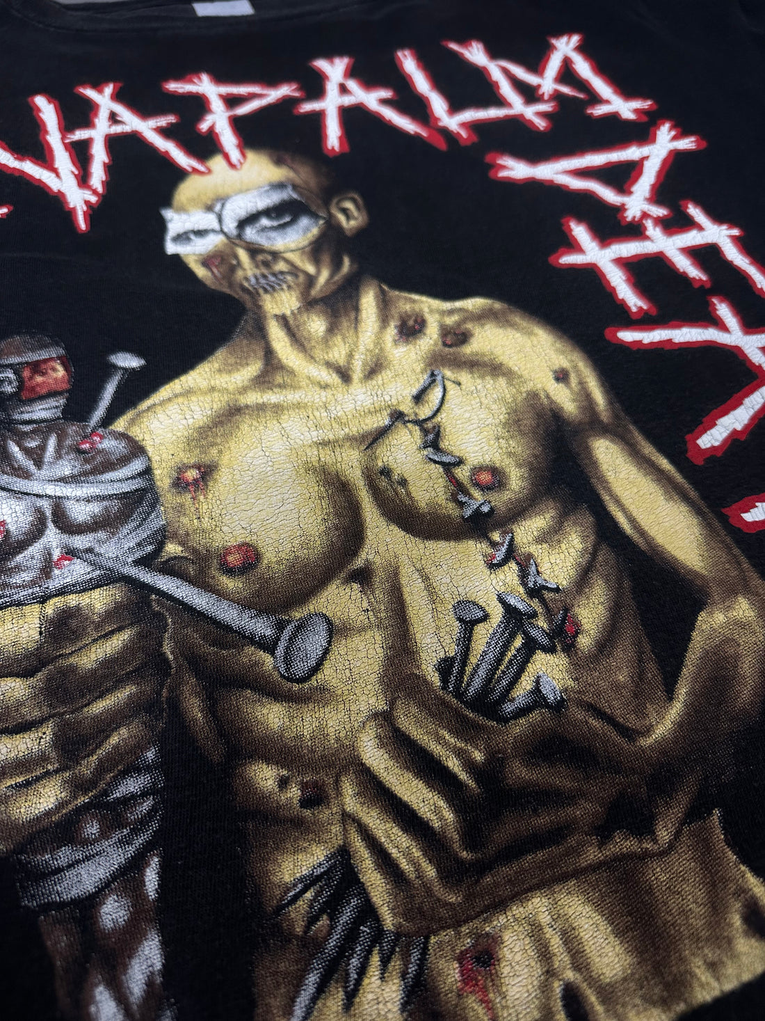 ナパーム・デス 1992 ユートピア・バニッシュド ヴィンテージ Tシャツ