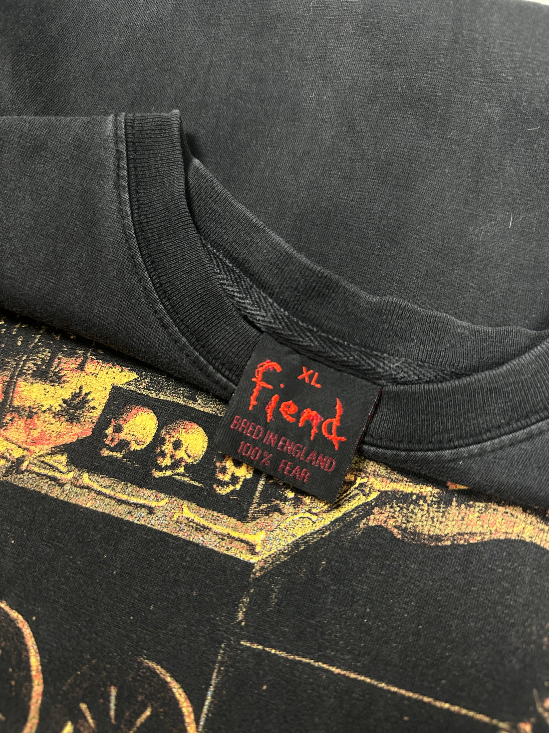 1998年製ヴィンテージ「メイヘム・リバー・オブ・ブラッド」ノースリーブTシャツ