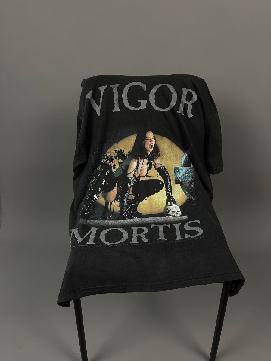 2000年ヴィンテージのクレイドル・オブ・フィルス「ヴィガー・モーティス」Tシャツ