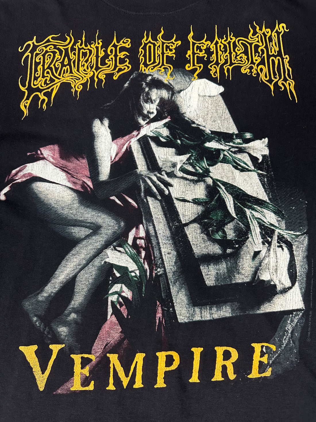 Vintage 1996 Cradle of Filth Vempire T-Shirt