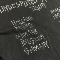 1996年ヴィンテージ スレイヤー ツアーTシャツ