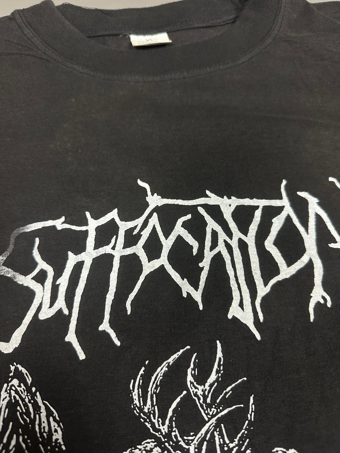 Vintage 1990s Suffocation Bootleg T-Shirt