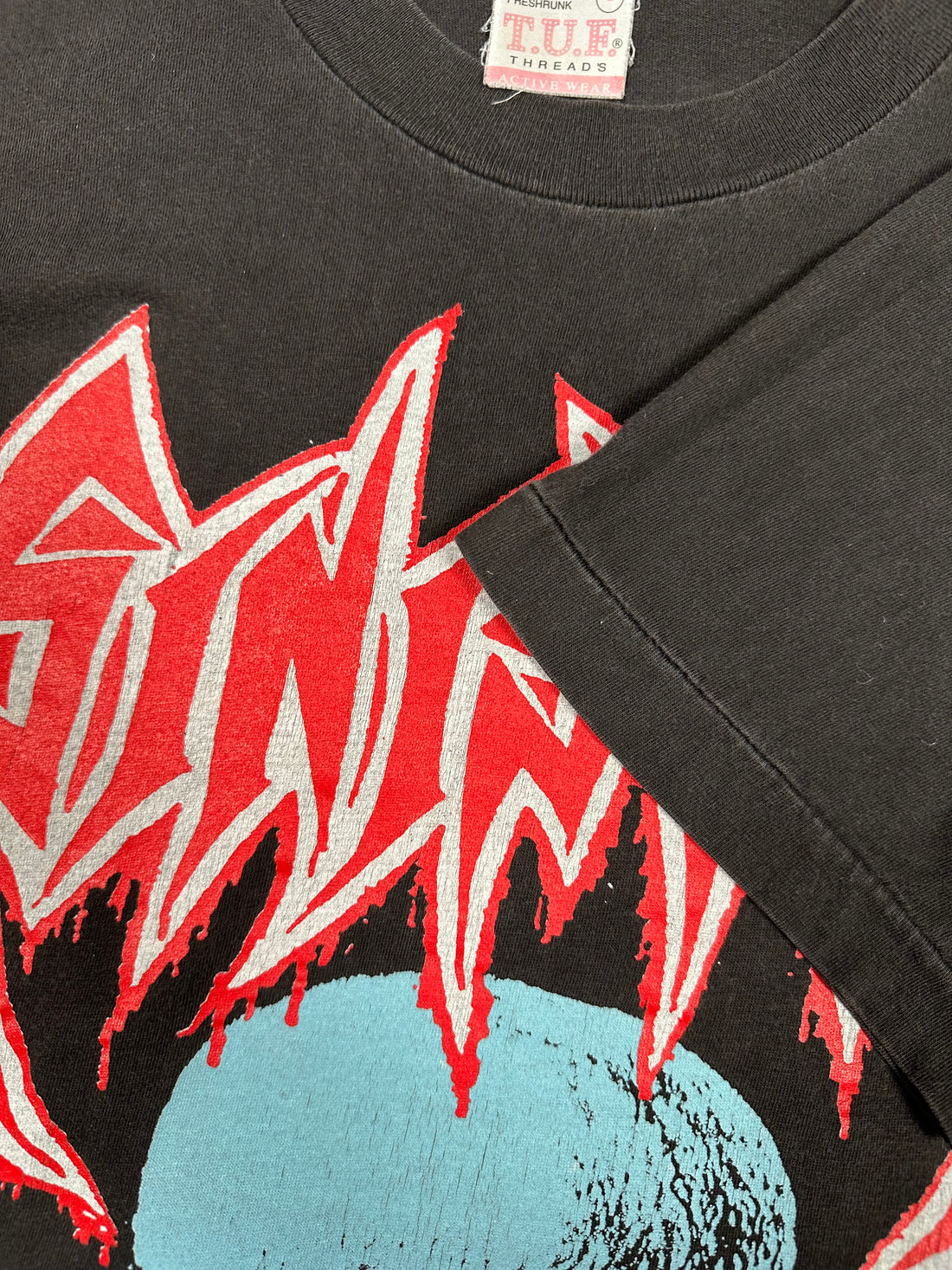 1993年ヴィンテージ「シニスター・ディアボリカル・サモニング」Tシャツ