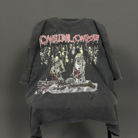 Vintage 1991 Cannibal Corpse Butchered At Birth T-Shirt