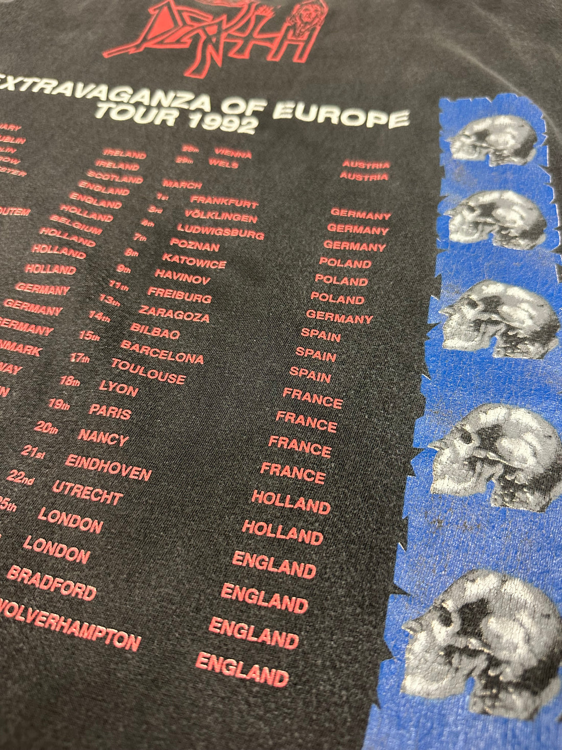 Death 1991 Extravaganza ヴィンテージ タンクトップ シャツ