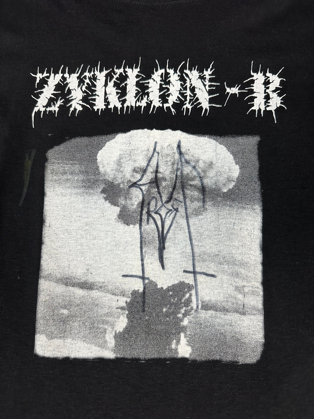 1995年製ヴィンテージ「Zyklon-B Wants You Dead」Tシャツ