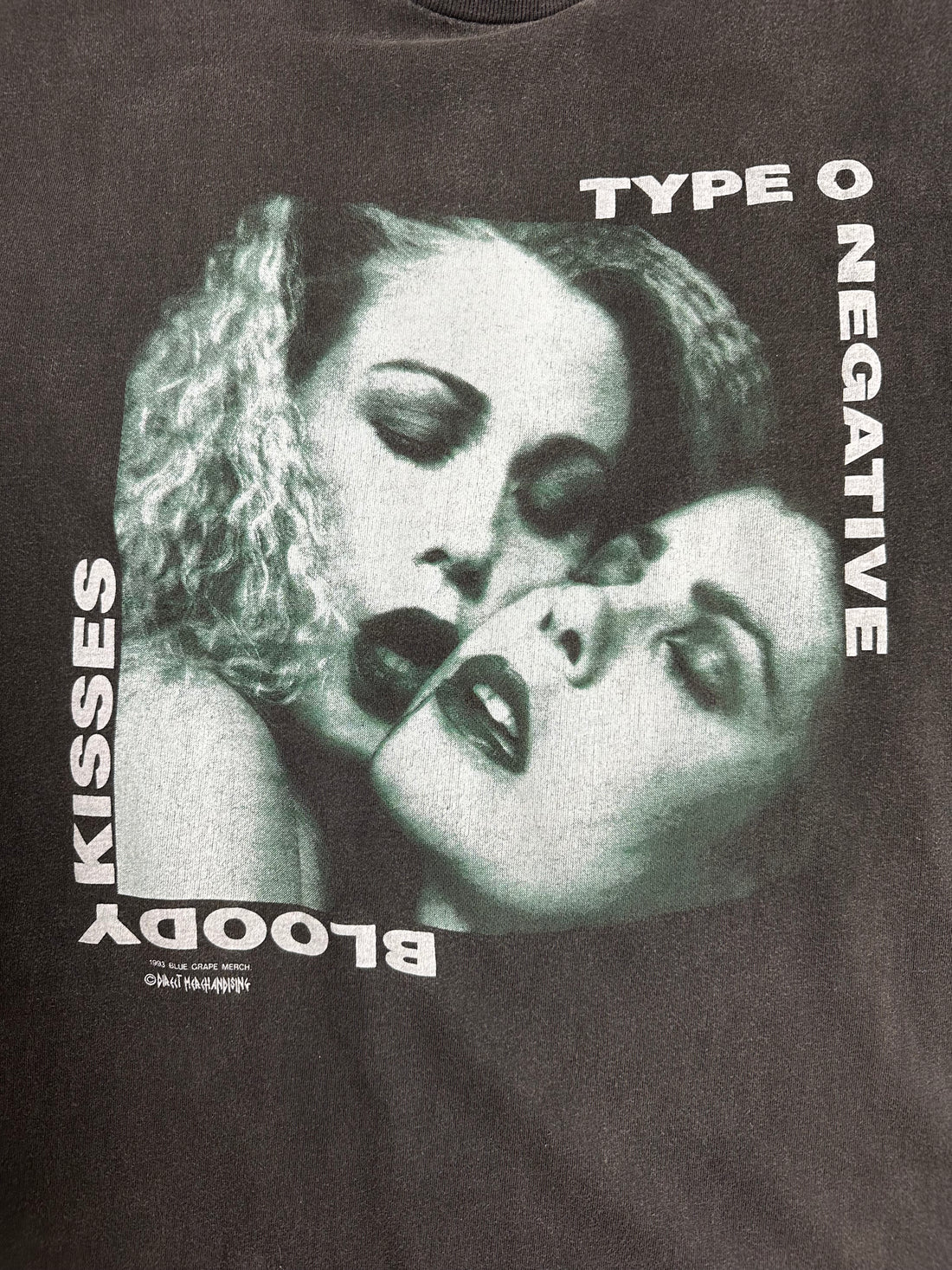 ヴィンテージ 1993 タイプ O ネガティブ ブラッディ キッス Tシャツ