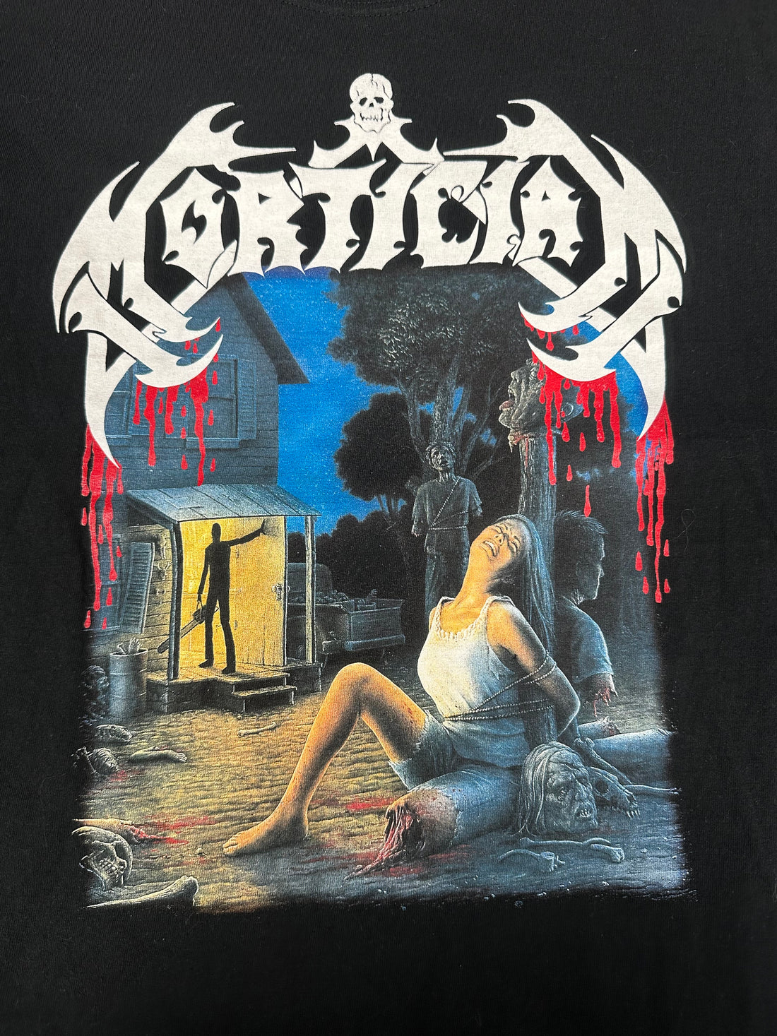 Vintage 2000s Mortician Chainsaw T-Shirt