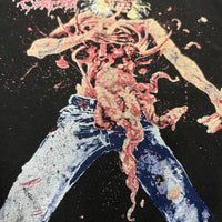 1990年代のヴィンテージ カンニバル・コープス イートン バック・トゥ・ライフ Tシャツ