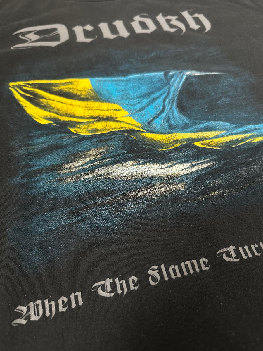 Vintage 2006 Drudkh Flames Turns To Ashes T-Shirt