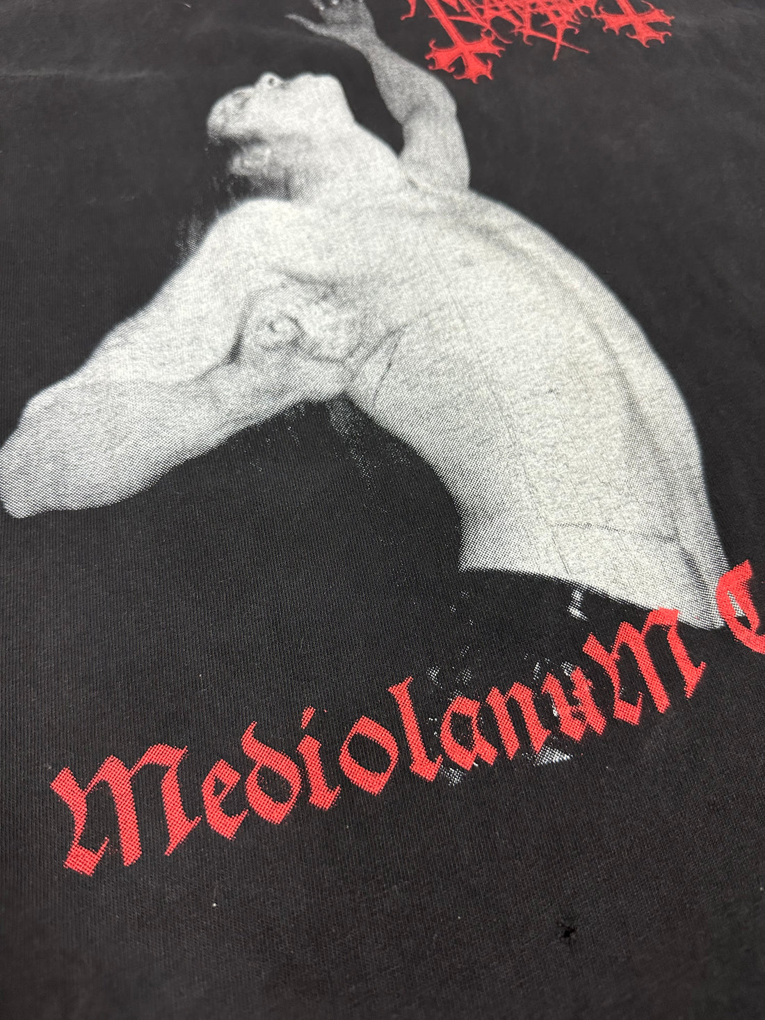 Vintage 1990s Mayhem Morbid Ghoul T-Shirt