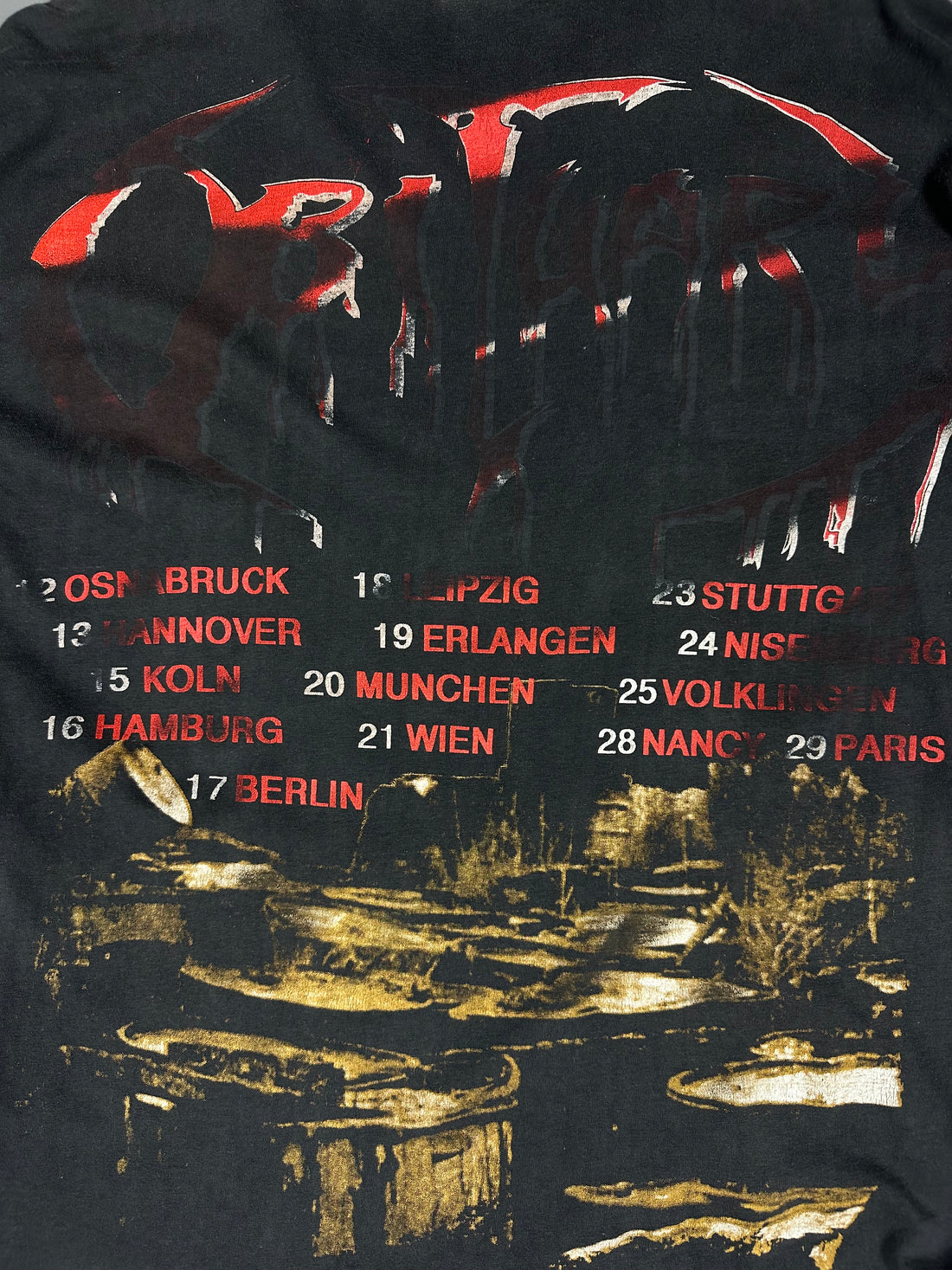 1994年の世界終焉に関する訃報 ヴィンテージ 長袖