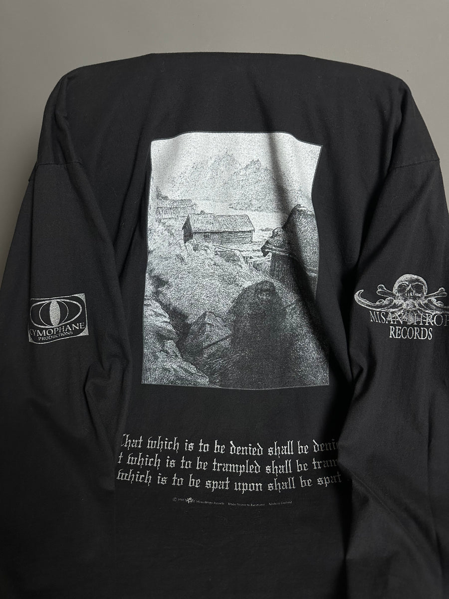 Vintage 1998 Burzum Hvis Lyset Longsleeve