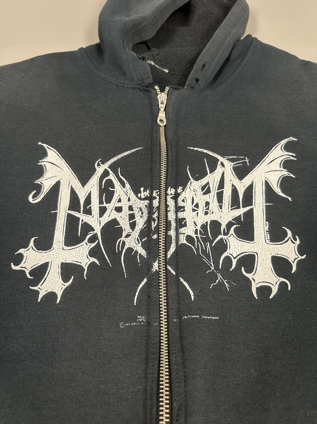 Vintage 1997 Mayhem Legion Norge Sweatshirt Zipper