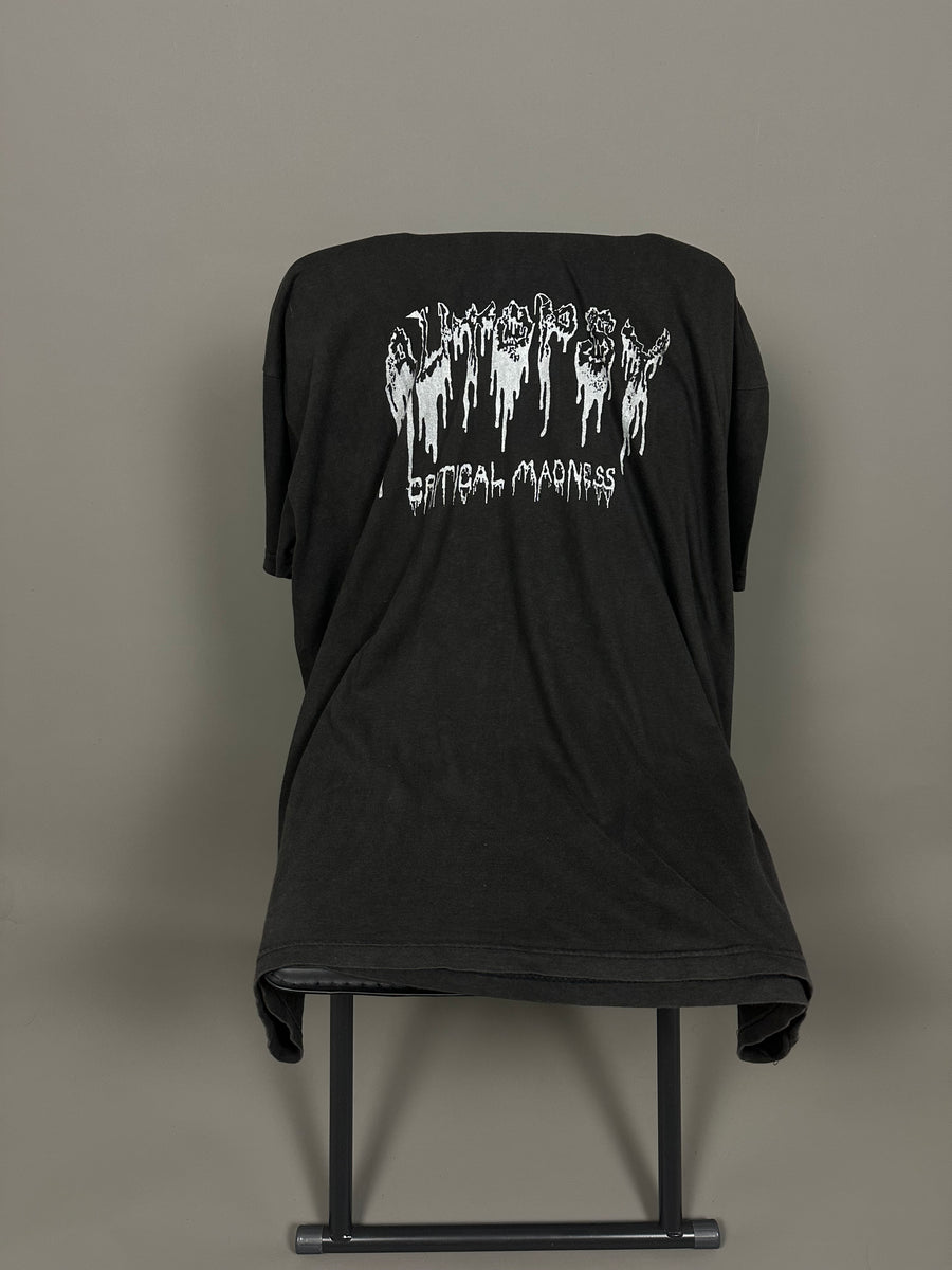 Vintage 1990s Autopsy Critical Madness T-Shirt
