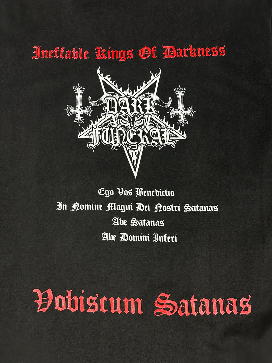 Dark Funeral 1998 ヴォビスカム サタナス ヴィンテージ T シャツ