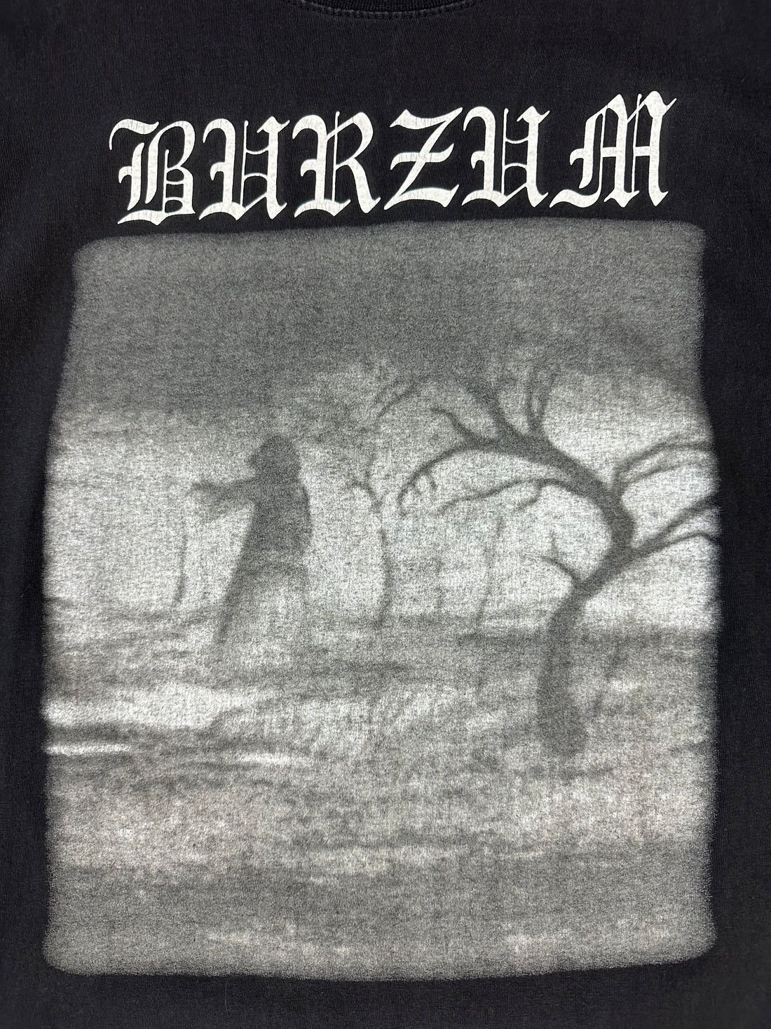 1990年代のヴィンテージ Burzum の「When Night Falls」Tシャツ