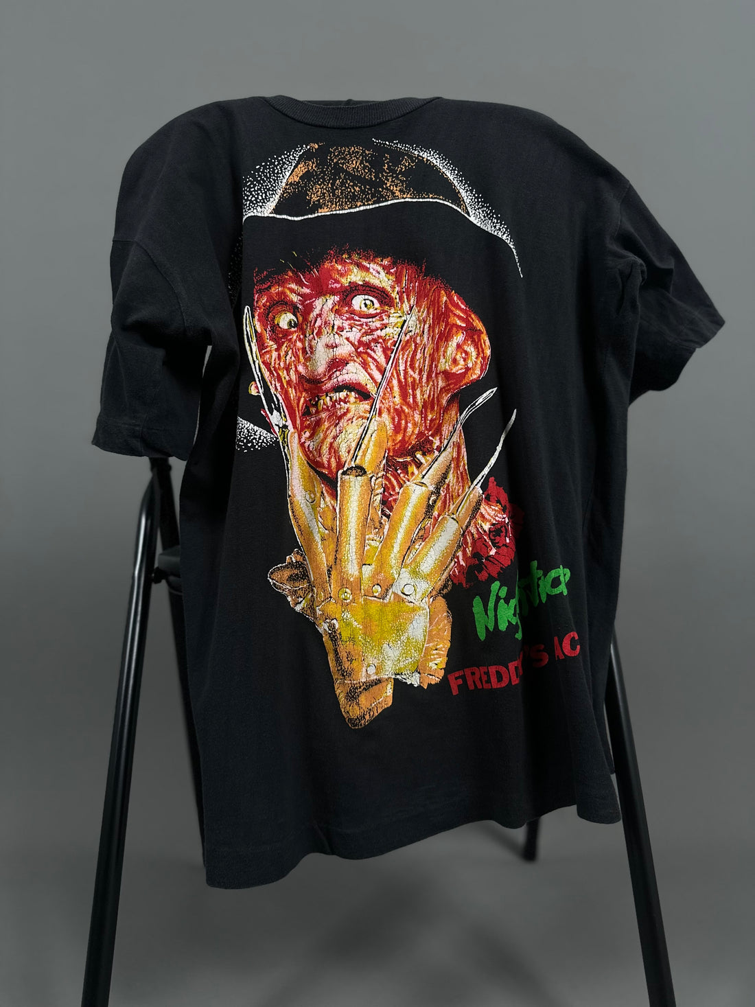 Vintage 1980s Freddy Krueger Horror T-Shirt