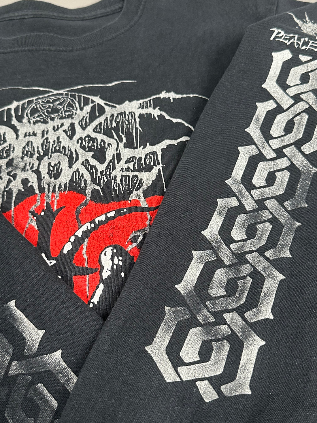 Vintage 2000s Darkthrone Wolfs Among Sheep Longsleeve