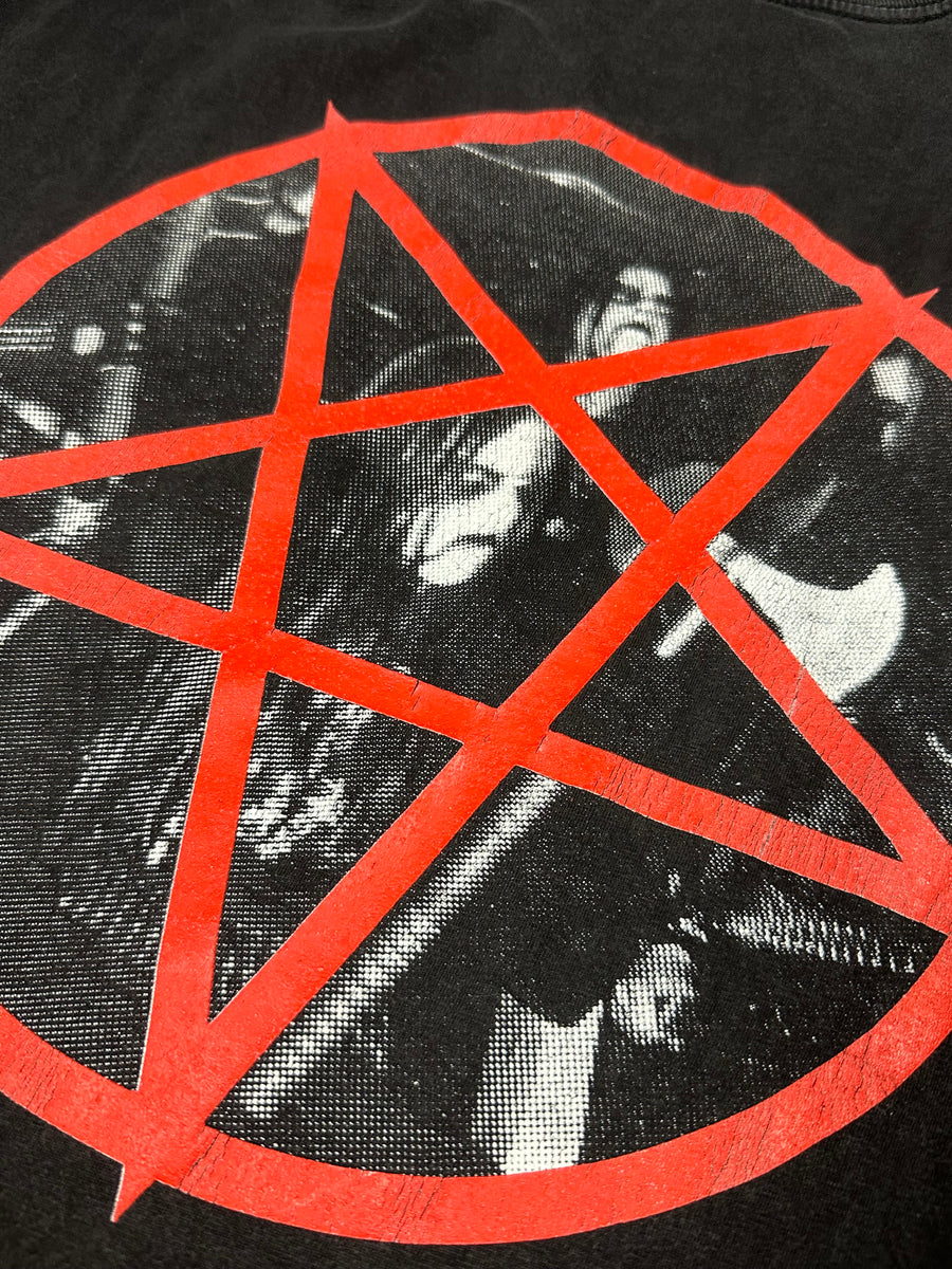 エンペラー 1993 ライダー ヴィンテージ ブラックメタル Tシャツ
