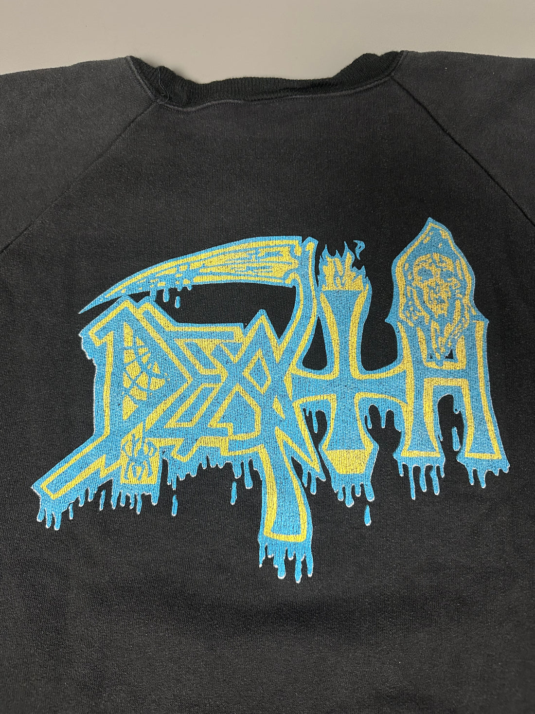 Vintage 1990 Death Spiritual Healing Sweater