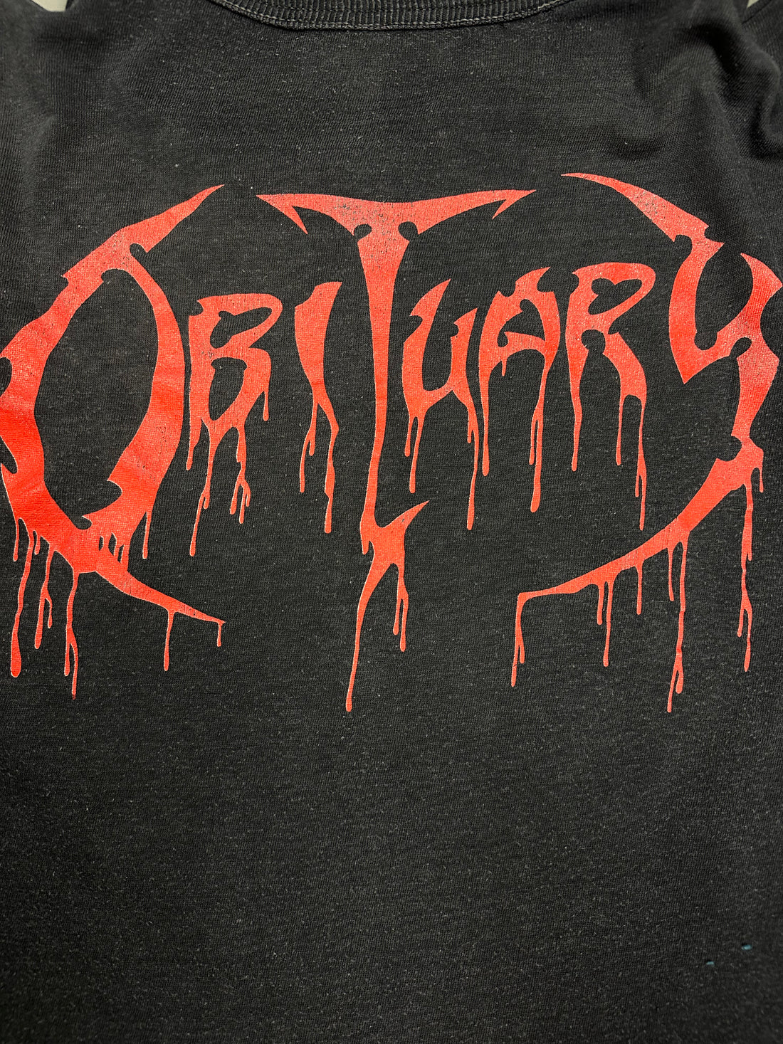 1991年 死亡記事 パイル・オブ・スカルズ ヴィンテージTシャツ