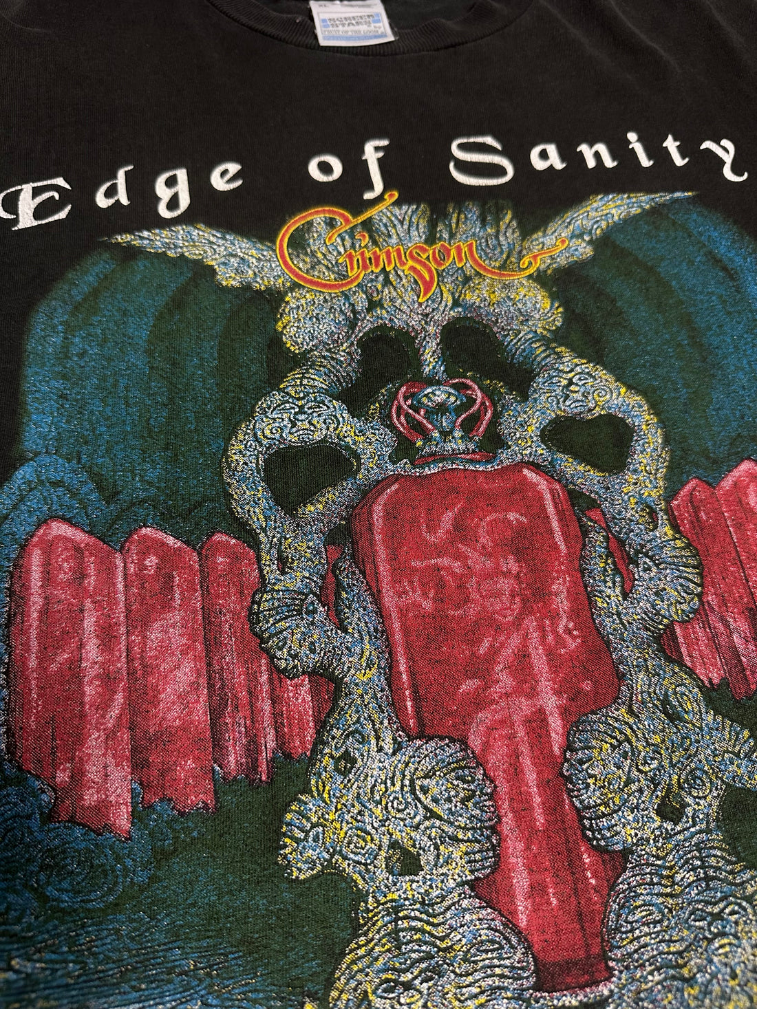 1995年ヴィンテージ「エッジ・オブ・サニティ」Tシャツ