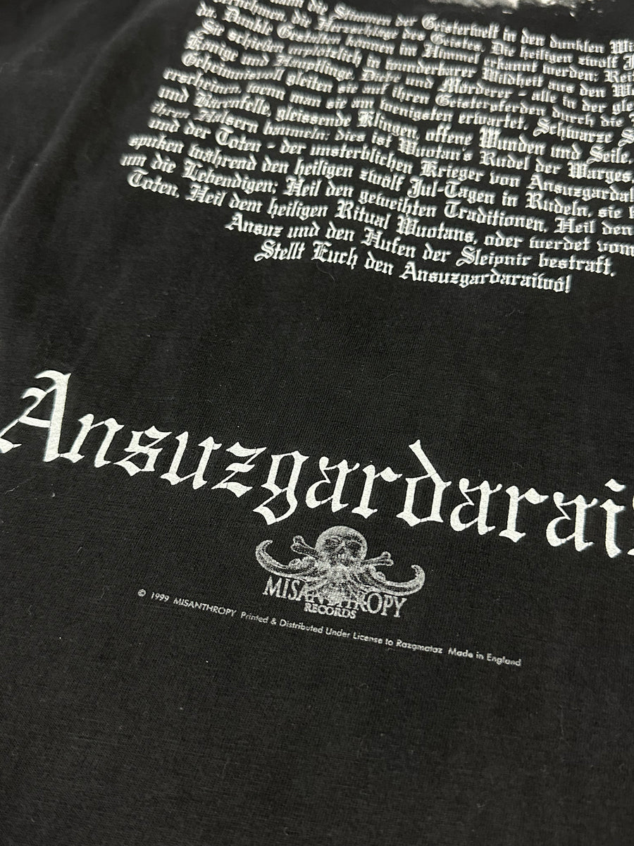 ヴィンテージ 1999 Burzum Hlidskjalf Tシャツ