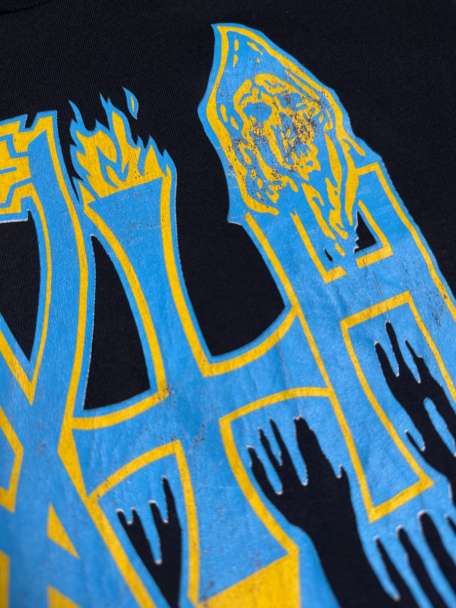 1990年製ヴィンテージ「デス・クルセード・オブ・ブルータリティ」Tシャツ