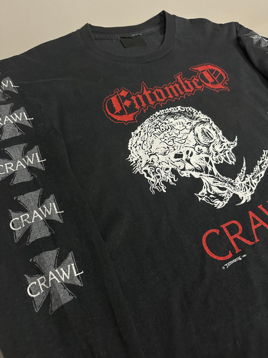 ヴィンテージ 1991 エントゥームド クロール ロングスリーブ