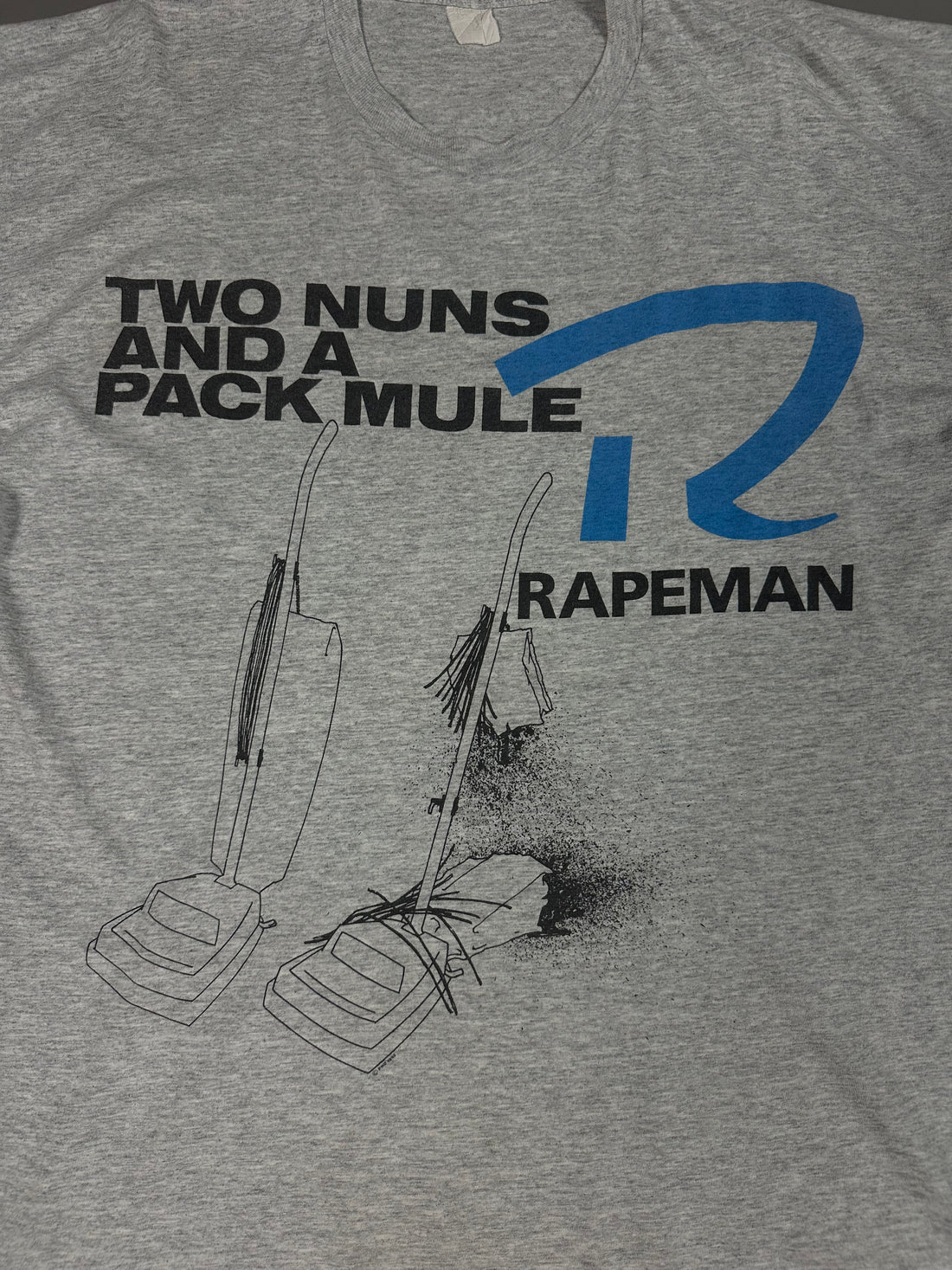 レイプマン 1988 トゥー・ナンズ・アンド・ア・パック・ミュール ヴィンテージ Tシャツ