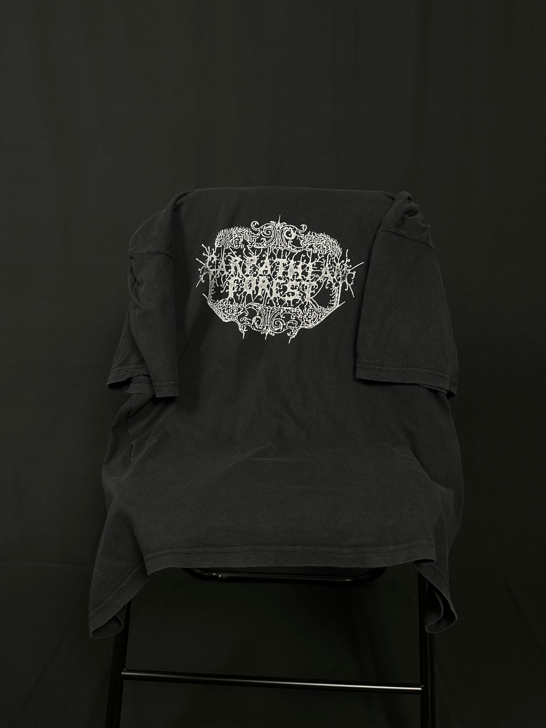 1990年代のヴィンテージ カルパティアフォレスト ブラックメタルTシャツ
