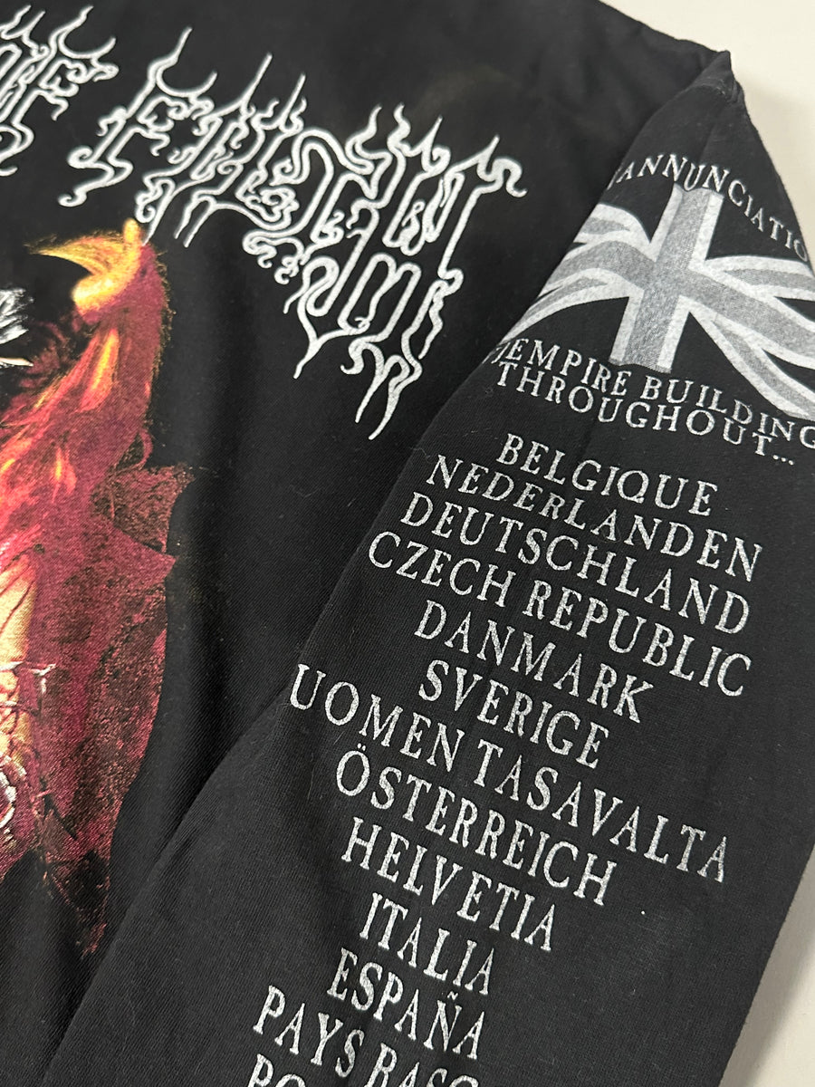 ヴィンテージ 1997 Cradle of Filth Ruin Of Europe ロングスリーブ