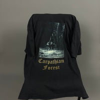 ヴィンテージ 1996 カルパティア・フォレスト アヴァンギャルド・レコード Tシャツ（初版）
