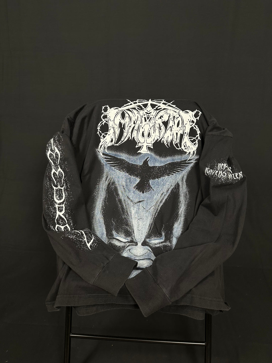 ヴィンテージ 1995 イモータル ネビュラー レイブンズ ロングスリーブ