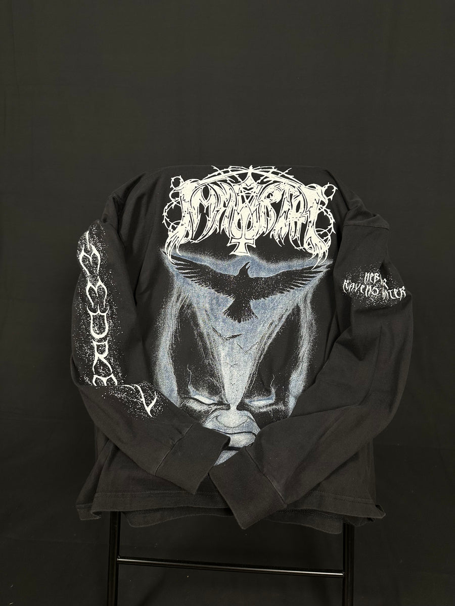 ヴィンテージ 1995 イモータル ネビュラー レイブンズ ロングスリーブ