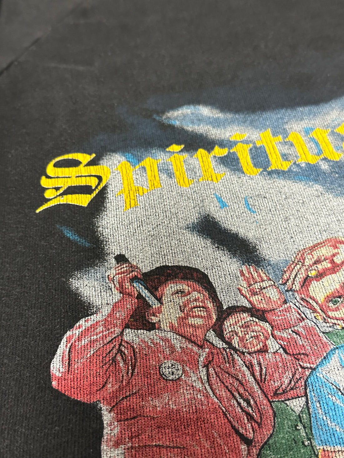 Vintage 1990 Death Spiritual Healing Sweater