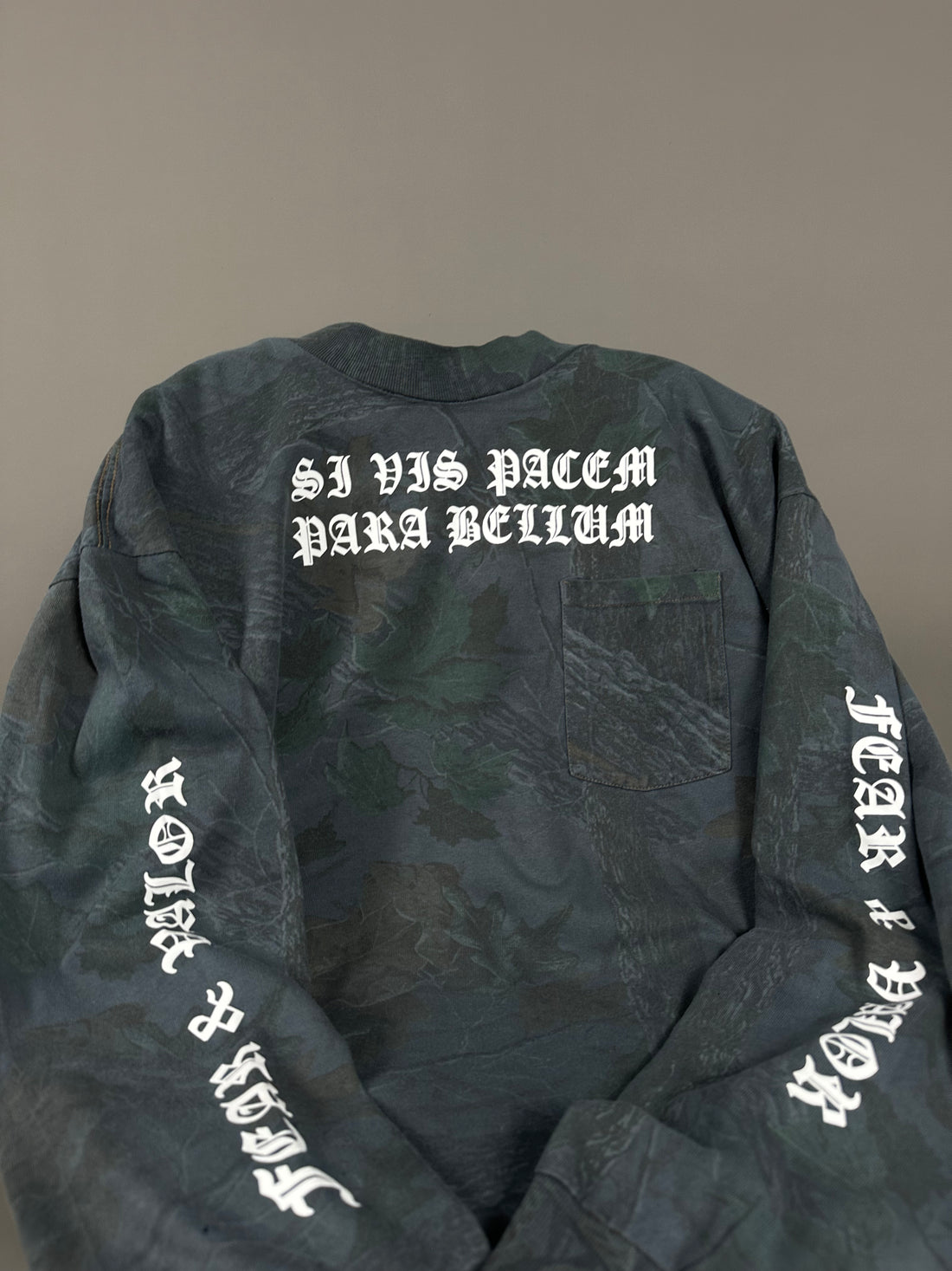 D-Day / ブラックカモロングスリーブ